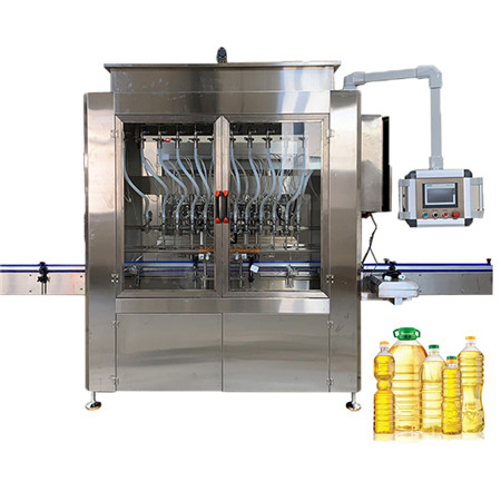 तेल उत्पादन लाइन के लिए स्वचालित खाद्य सरसों की सब्जी सूरजमुखी पाक कला तेल की बोतल बोतल भरना और कैपिंग मशीन 