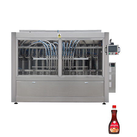 फैक्टरी स्वचालित शराब ग्लास बोतल भरने की पैकेजिंग मशीन 