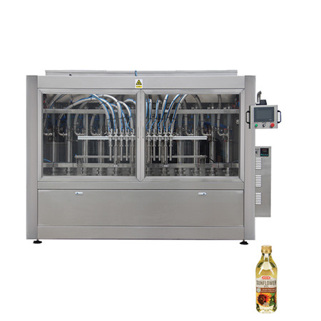 100-1000 ml पूरी तरह से स्वचालित मल्टी हेड लिक्विड बोतल भरने की मशीन वायवीय बोतल भराव 