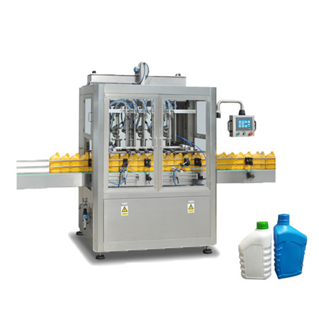 6 प्रमुख स्वचालित ग्लास बोतल रैखिक पिस्टन भराव तेल भरने की मशीन 
