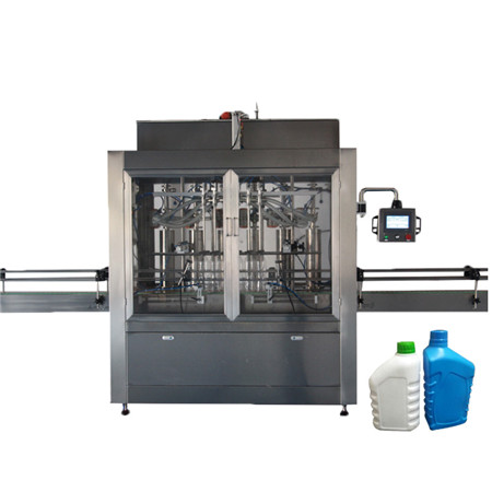 स्वचालित तरल रोटरी मल्टी-फंक्शन बोतल भरना और कैपिंग उत्पादन मशीन 